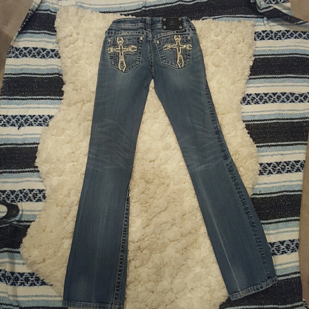 Miss Me Boot Cut Jeans